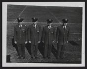 Photograph of Air Force ROTC cadets in Arnold Air Society